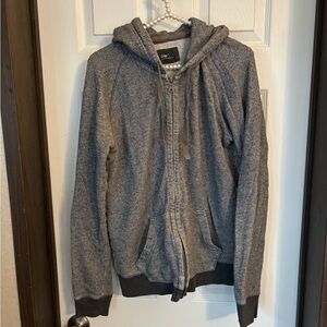 GAP Charcoal Zip-Up Hoodie